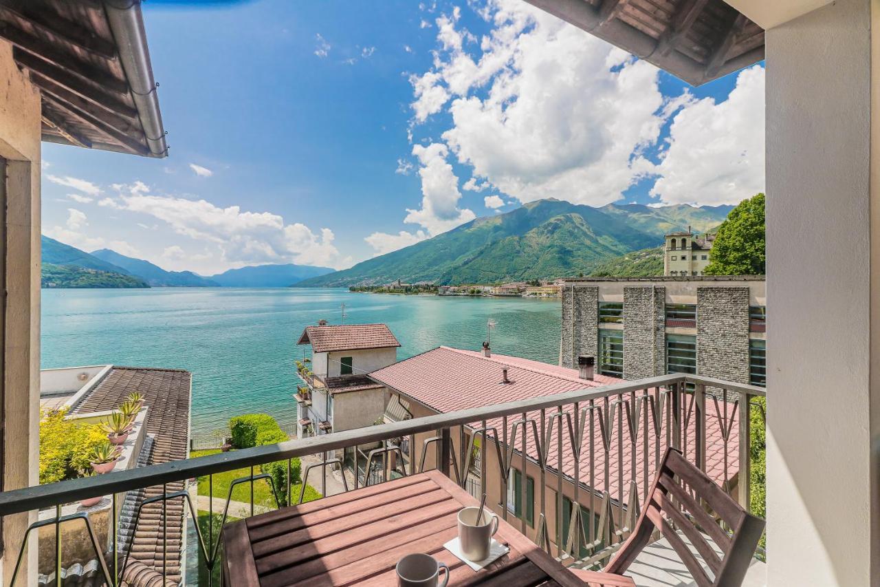 Stunning View Lakeside Apartment - Larihome A11 Gravedona Ngoại thất bức ảnh