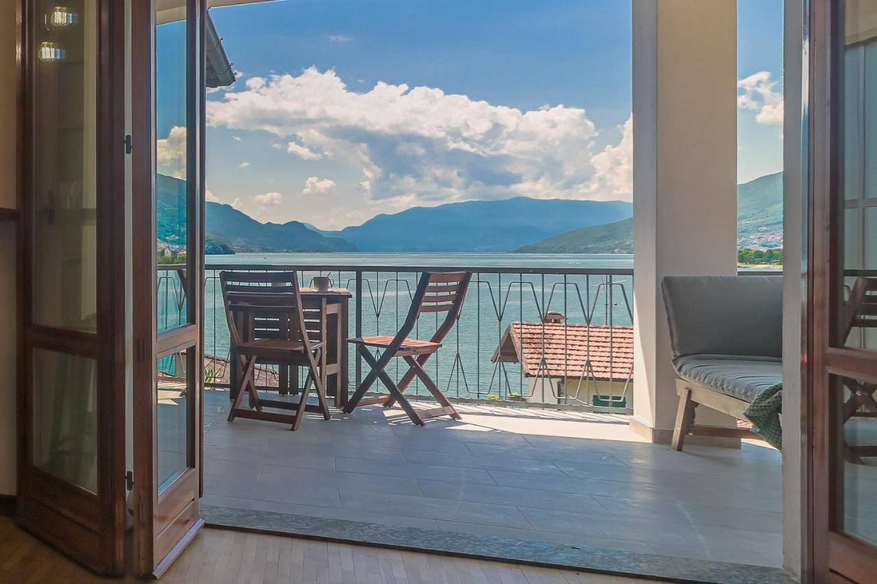 Stunning View Lakeside Apartment - Larihome A11 Gravedona Ngoại thất bức ảnh